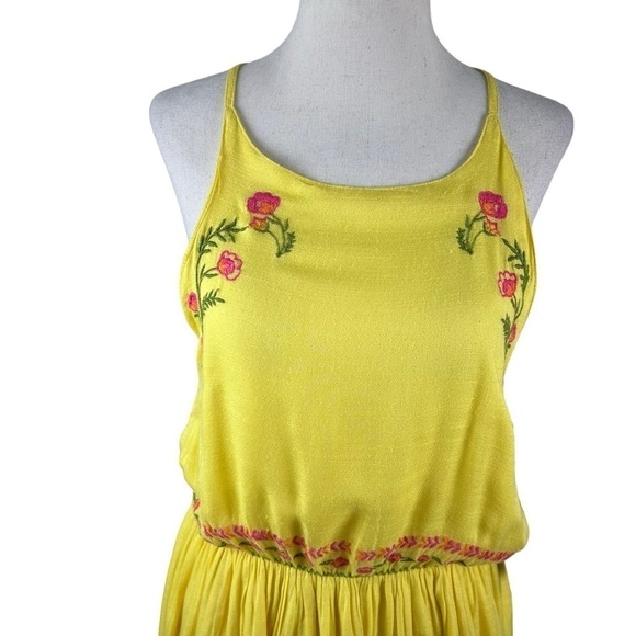 Lulus Sunshine Delight Yellow Embroidered Mini Dress - Picture 4 of 16